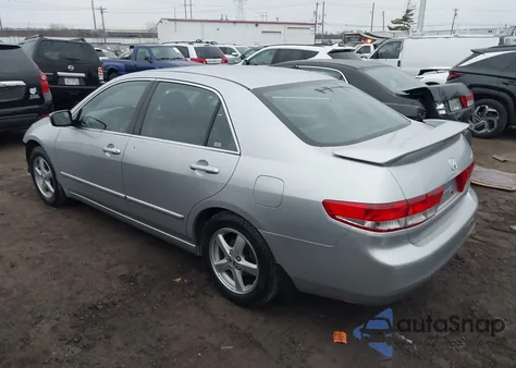 2004 Honda Accord 2.4 Ex from USA, damaged, VIN 1HGCM56654A106861